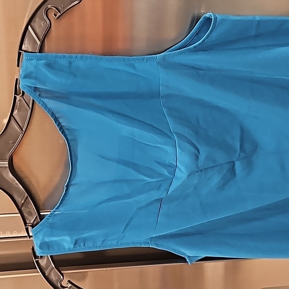 💕JACK BB DAKOTA💕 Sleeveless Blouse ~ Teal Blue Small S NWOT - Picture 4 of 5